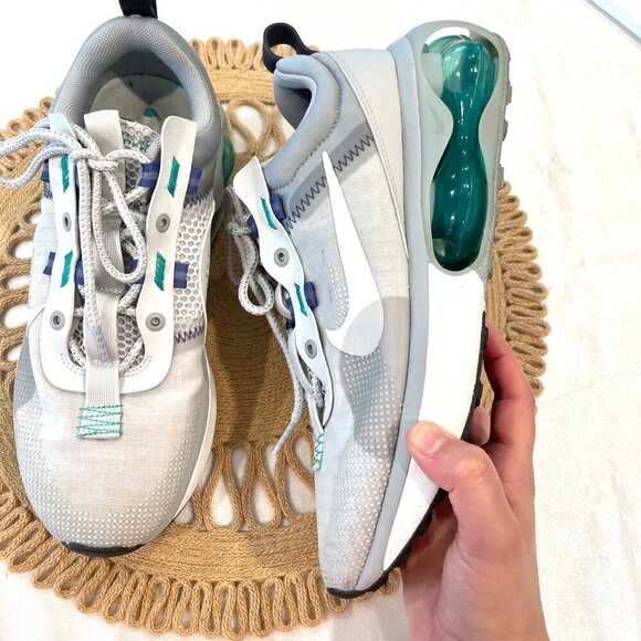 Nike Air Max 2021 Photon Dust Clear Emerald Sneakers DA1925-003 Size 9.5 - Picture 2 of 13